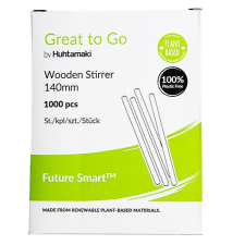  Keverő pálcika eldobható fa 14 cm 1000 db/csomag party kellék