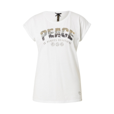 Key Largo Póló 'HARMONY'  fehér / szürke / világosszürke / arany női póló