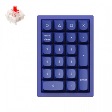 Keychron Q0 Mechanical Swappable RGB USB Gateron G Pro Red Numeric Keyboard Blue billentyűzet