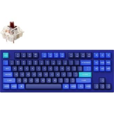 Keychron Q3 Swappable RGB Backlight Gateron G Pro Brown billentyűzet kék (Q3-J3) (Q3-J3) billentyűzet