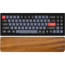 Keychron Q7 csuklótámasz barna tömör fa (KEYCHRON_PR23) asztali számítógép kellék
