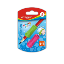 KeyRoad Ceruzafogó 2 db/bliszter keyroad finger fitter vegyes színek ceruza