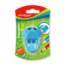 KeyRoad Hegyező 2 lyukú tartályos Keyroad Starfish vegyes színek hegyező