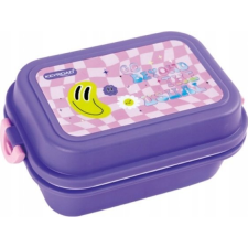 KeyRoad Uzsonnás doboz, 2 szintes, lányos, Smiley, (KR973138) (KR973138) uzsonnás doboz