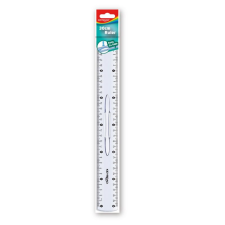 KeyRoad Vonalzó 30 cm, kétoldalt skálázott, fogantyús Keyroad vonalzó