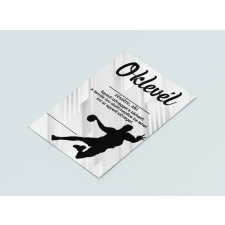  Kézilabdás oklevél ajándéktárgy