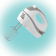 kézimixer, 250 W, 5 sebességfokozat, dagasztó- és habverő szárak kézi mixer