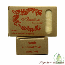  Kézműves háziszappan - Natúr + homoktővismagolaj szappan