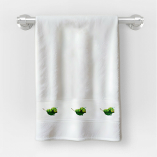 Kéztörlő 35x70 cm méretben Ovis jellel Hernyó mintával lakástextília