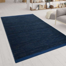  Kézzel szőtt lapos szövésű szőnyeg Skandi kinézet kék, modell 20718, 240x340cm lakástextília