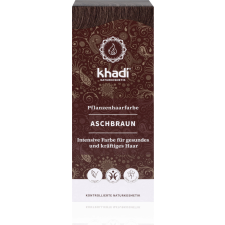 Khadi bio hajfesték por hamvasbarna 100 g hajfesték, színező