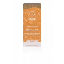 Khadi bio hajfesték por sötétszőke 100 g hajfesték, színező