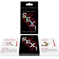 KHEPER GAMES - SZEXUÁLIS POZÍCIÓ KÁRTYÁK EGY ÉV...SZEX! erotikus ajándék