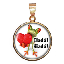  „Kiadó” Szív – medál lánccal vagy kulcstartóval medál