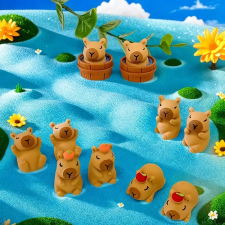  Kicsi kapibara figura tortadísz 10 db/ csomag sütés és főzés