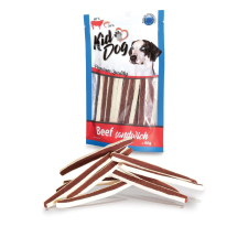 KID DOG Jutalomfalat 60% Marhahús Szendvics Tőkehal 34% 80 g A04733 jutalomfalat kutyáknak