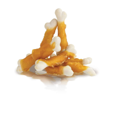 KID DOG Kalcium Csont 40% Csirkemellbe Tekerve 46%, 500G, A04518 jutalomfalat kutyáknak