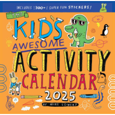 Kid's Awesome Activity Wall Calendar 2025 – Workman Calendars naptár, kalendárium