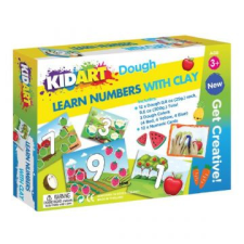 KIDART Kid art: játékos számtanulás gyurmázással kreatív és készségfejlesztő