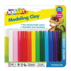KIDART Kid Art: Színes modellező gyurma, 12 db-os
