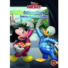 Kiddo Mickey and the Roadster Racers matricás színező Kiddo kreatív és készségfejlesztő
