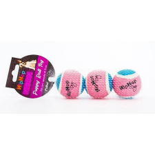 KIDDOG HIPHOP DOG teniszlabda - neon sötétben világító, 5 cm (3 db/csomag) játék kutyáknak