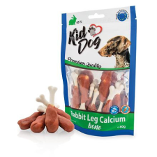 KIDDOG | Kutyáknak | Jutalomfalat | Nyúl comb alakú | Nyúl, Kálciumos csont - 80 g jutalomfalat kutyáknak