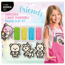 Kidea medálkészítő készlet gyöngy gyurmával - Friends kreatív és készségfejlesztő
