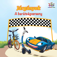 KidKiddos Books Járgányok A barátságverseny gyermekkönyvek