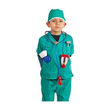  KidMania® sebész jelmez kiegészítőkkel 110-120 cm 5-7 éves gyerekeknek jelmez