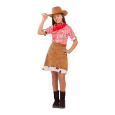 KidMania® tehénlány jelmez 3-4 éves lányoknak 104 cm jelmez