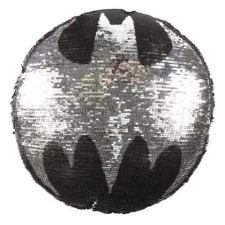 Kids Euroswan Párna Batman átfordítható flitteres formapárna 30 cm lakástextília