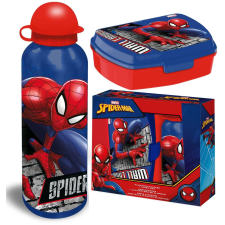 Kids Euroswan Pókember Wall szendvicsdoboz + alumínium kulacs szett (SB10188) kulacs, kulacstartó