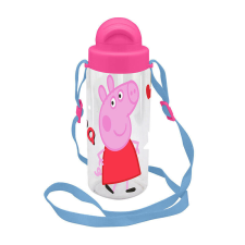 Kids Licensing Peppa Pig Műanyag Gyerek Kulacs 500 ml - Mintás kulacs, kulacstartó