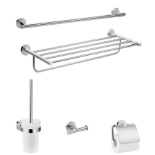 Kiegészítő szett Hansgrohe Logis króm 41728000 fürdőszoba kiegészítő