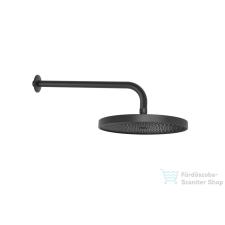 Kielle Oudee kerek fejzuhany 260 mm, zuhanykarral, matt fekete 20102SE4 csaptelep