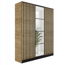 Kier Eden2 3D Gardróbszekrény 156,4cm, Arany Tölgy bútor