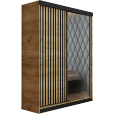 Kier Malani 138 Tolóajtós Szekrény 138cm, Arany Tölgy bútor