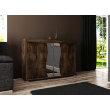 Kier Tablet 2 140 Tolóajtós Komód 140cm, Szürke Hamu bútor