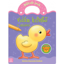 Kifestő Vidám kifestő a csibével - Matricás óvoda (Kifestő) irodalom