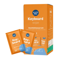  Kiilto Pro Keyboard Wipes billentyűzet fertőtlenítő kendő 80db higiéniai papíráru