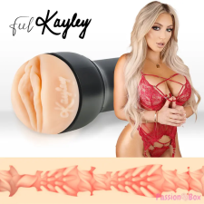 Kiiroo Kayley Gunner - műpunci - PowerBlow kompatibilis (natúr) maszturbátor