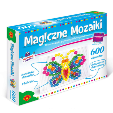 KIK Alexander Magic Mosaics 600 - gombtűzős kirakójáték, Többszínű kreatív és készségfejlesztő