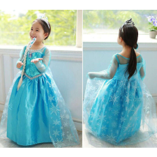KIK Elsa hercegnő Jelmez 120 cm #kék jelmez