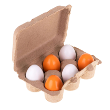 KIK Fa tojás dobozban gyerekeknek konyhakészlet
