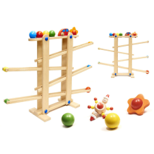 KIK Fából készült montessori labdapálya XXL barkácsolás, építés