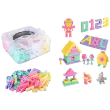 KIK KX5671 Műanyag építőkocka gyerekeknek, 234 db barkácsolás, építés