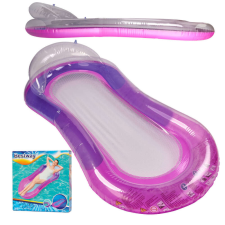KIK OEM BESTWAY 43103 Hálós felfújható matrac lila strandjáték