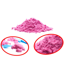 KIK OEM Kinetikus homok 1kg rózsaszín, zacskóban homokozójáték