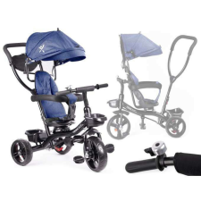 KIK OEM Trike Fix Lite kék tricikli és babakocsi napernyővel tricikli